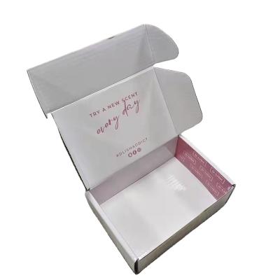 China Recycled Materials Wholesale Custom Recyclable Packaging Ad Boxes Corrugated Gift Box for sale