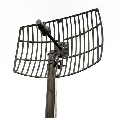 China Outdoor5.8GHz 5725-5850MHz 24dBi WLAN High Gain Parabolic Grid Antenna Directional Antenna for sale