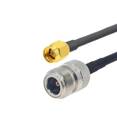 China Factory ROHS Low Loss N Female To Male SMA Connector RF Coaxial Radio Antenna TFL58C-0011 Jumper Pigtail Extension Cable For for sale