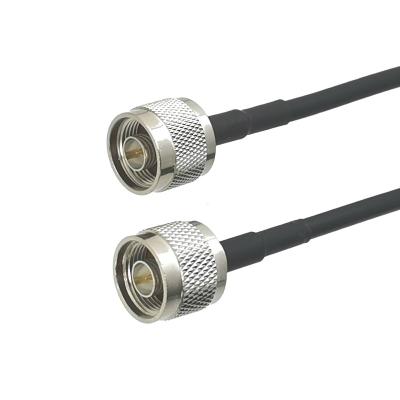 China N Male To Male N Connector RF RG58 Coaxial Jumper Pigtail Cable For Radio Antenna TFL58C-0015 for sale