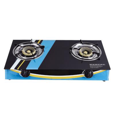 China Cheap Custom Portable Hotel Factory Gas Stove Double Burner for sale