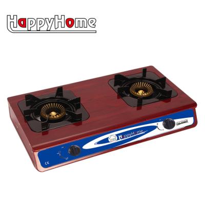 China Wholesale Household Kitchen Cooktops Gas 2 Burner Gas Cooker Stove for sale