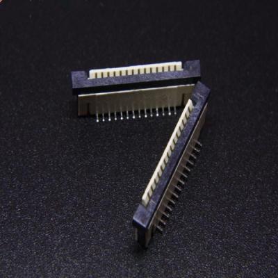 China FPC 1.0mm input parallel feet top smd ffc connector for sale