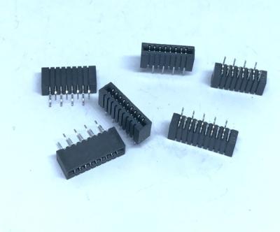 China Pitch FPC 1.0mm Non ZIF Side Entry Through Hole FPC Plug Connector for sale