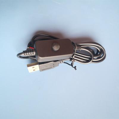 China Factory Cheapest 4 LED Lighter USB A Charging Cable With Switch for sale