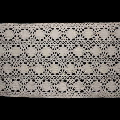 China Sustainable China Lace Factory Crochet Cotton Lace For Girl Shoes for sale