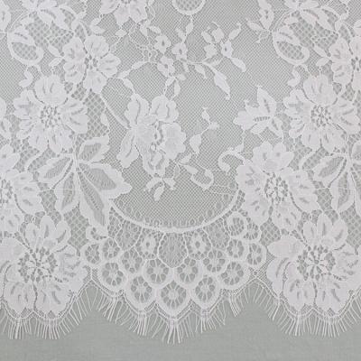 China Malaysia wedding party guipure lace fabric European french embroidery viable lace fabric african guipure lace fabric QN7409 for sale