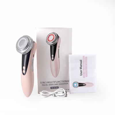 China High Quality Ultrasonic Anti Aging Face Cleansing Blood Vessel Removal Beauty Device Ion Face Massager Personal Care Beauty Care for sale