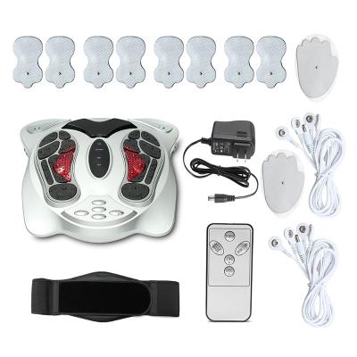 China Infrared body romote control whole body leg waist feet pulse ten massager, electric foot massager machine price for sale