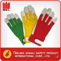 China SLG-PA7230  Pig grain leather working safety gloves zu verkaufen