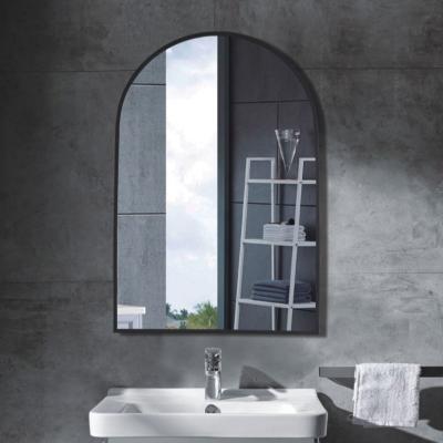 China ALL Wall Mirror Vintage Arched Decorative Metal Framed Mirror For Bathroom Bedroom for sale