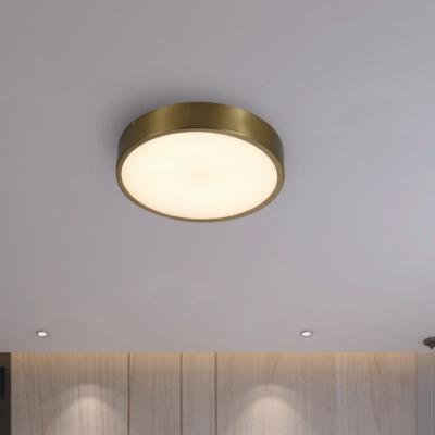 China Gold Modern Surface Mounted Flux Mount Lights, Led Ceiling Light For Bedroom for sale