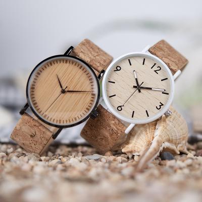 China Luxury High Quality Water Resistant Aimgal Christmas Trending Gift Quartz Natural Wooden Watch Couple for sale