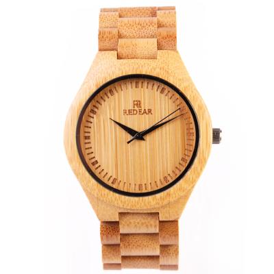 China High Quality Water Resistant Aimgal Christmas Trending Japanese Quartz Hot Selling Natural Bamboo Watch for sale