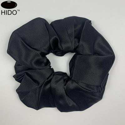 China Fashion Solid Color Mulberry Hair Scrunchies Women Accessories Custom 100% Silk Elastic Hair Bands Hair Ties Girls Silk Scrunchies for sale