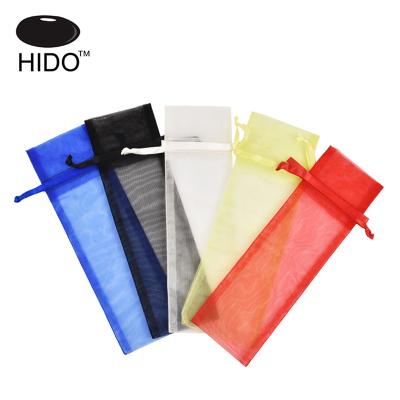 China Recyclable Wholesale Cheap Ribbon Drawstring Organza Gift Pouch Bag for sale