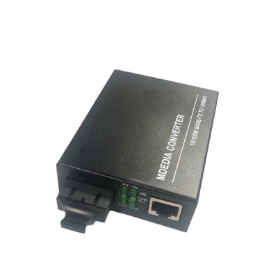 China FTTH optical port supports duplex DC/5V external power supply, AC/100-240V media data 100Mbps data converter for sale