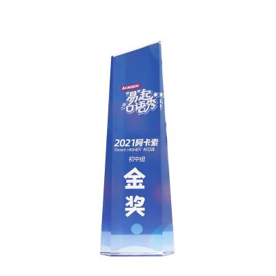 China Global Business Gift Souvenir Letter-Customized Different Kinds Of K9 Crystal Trophy for sale