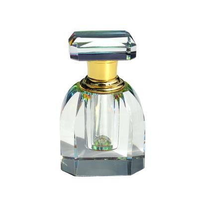 China Global Portable Irregular Elegant Essential Oil Crystal Perfume Bottle for sale