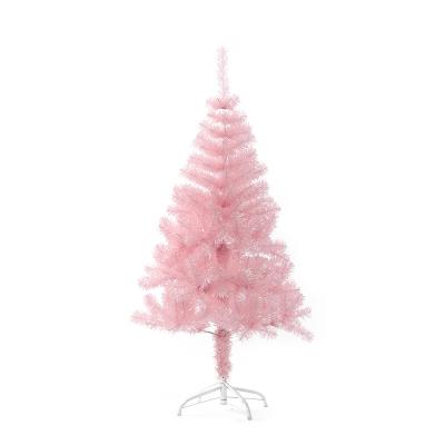 China Different Sized Christmas Ornament Pink Smoothbark Christmas Trees for sale