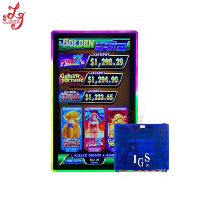 China Nudge Skills IGS Golden Master 3 In 1 Multi Game Mainboard Video Casino Skilled Gambling Games Boards For Sale for sale