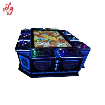 China 100 Inch Skilled Fish Table Cabinet Fishing Hunter Arcade Game Machine For Sale for sale