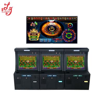 China 3 Players 19 inch Monitors Linking Version Trinidad And Tobago Wall Mounted Roulette Gaming Machines zu verkaufen