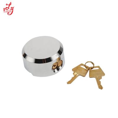 China Heavy Duty Hidden Shackle Padlock,Keyed Different Trailer Lock,Van Lock, Truck Door Padlock,Hockey Puck Lock,Solid Steel for sale