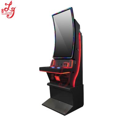 中国 43 inch Metal Cabinet Curved Video Slot Game Game Machines For Sale 販売のため