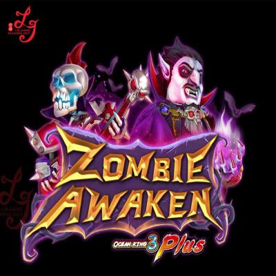 중국 오션 킹 3 플러스 Zambie Awaken 55/65/86/98 인치 물고기 테이블 게임 기계 레이징 파이어 오션 킹 3 플러스 판매용