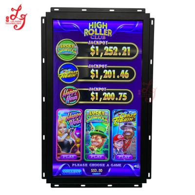 China Touch Screen Spiel-Maschinen-hohe Helligkeits-Monitor LieJiang 32 Zoll-4k IR lcd Bleischirm-Monitor-Spiel zu verkaufen