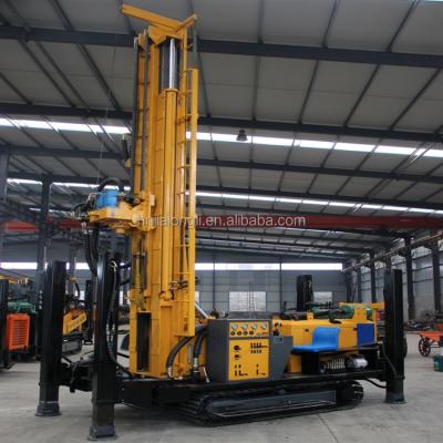 China energy & Crawler Rig Hydraulic Water Well Drilling Rig Portable Deep Mining Water Well 260m for sale