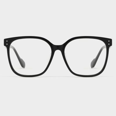 China Wholesale Blue Light Blocking Square Acetate Optical Frame Glasses Prescription Glasses en venta