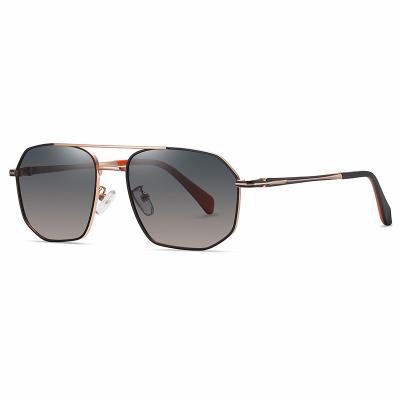 Κίνα Hot Selling Pilot Polarized Sunglasses Glass Bridge Sun Glasses Fashion Dual Lens προς πώληση