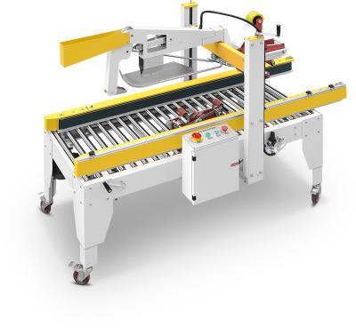 China machinery & Automatic Hardware Fold Cover With Wire Carton Sealer Carton Sealing Machine for sale