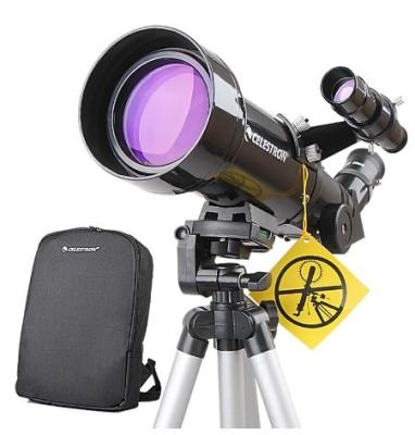 China Celestron Travel Scope 70400mm Refractor Astronomical Telescope Portable Monocular with Astronomy Package Tripod for Beginners 21035 for sale