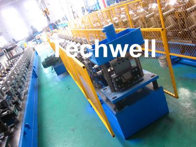 China 0.4mm PPGI  Aluminum Gutter Rolling Machine Machine Seamless for sale