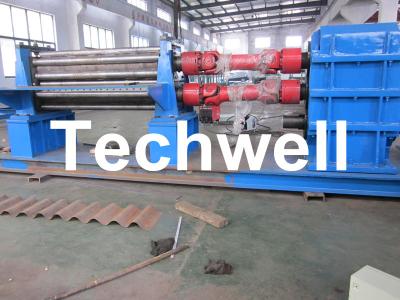 China 3 - 6mm Furchungs-Walzwerk mit Motor 45kw und PLC-Schaltkasten zu verkaufen