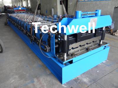 Chine Petit pain de formation de toit de 18 stations formant la machine avec le type manuel ou hydraulique Decoiler/Uncoiler à vendre