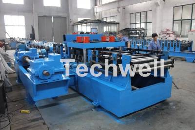 Cina spessore di formazione di 1.5-3.0mm, rotolo intercambiabile rapido del Purlin della CZ che forma macchina con 7 rulli che livellano dispositivo in vendita