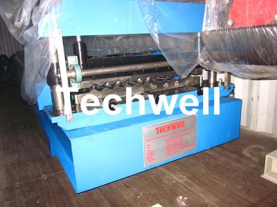 China Aluminiumwellblech-Rolle, die Maschine, galvanisiertes Wellblech herstellt Maschine bildet zu verkaufen