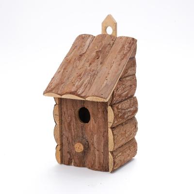 China Premium Sustainable Customized Wooden Bird House Casitas De Pajaro Hanging Outdoor Bird House for sale