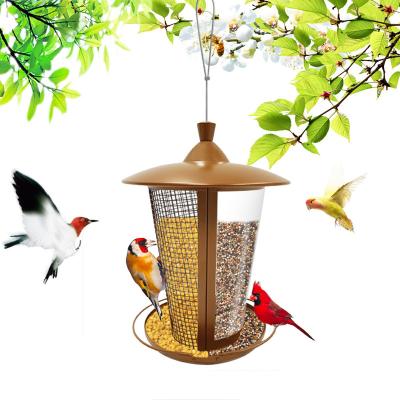 China Sustainable High Quality Two-in-One Waterproof And Moistureproof Outdoor Hanging Bird Feeder Unlimited Bird Feeders for sale