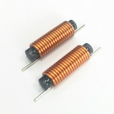 China Electronic Material Copper Wire Winding Coil Ferrite Rod Core Choke Coil High Frequency Inductor en venta