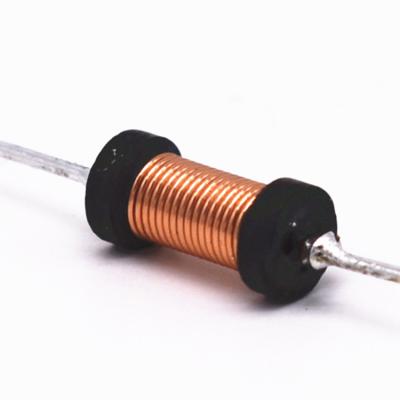 China Electronic Equipment Wiring Electromagnetic Induction Coil Inductor 820uh/Horizontal Fixed Inductance for sale