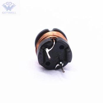 China Electronic Equipment Drum Inductor Choke Coil Radial Leaded Inductor 220uh 1.1A / 10*10 Wiring zu verkaufen