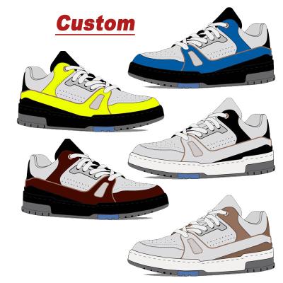 China Fashion\Comfortable\Durable Casual Basketball Shoes Men Sport Sneakers Designer Soccer Boots OEM/ODM High Top Lace Up Sneakers Custom Style Basketball Shoes For Men for sale