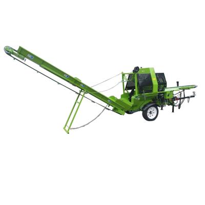 China Home Use 20Ton Firewood Processor With Log Pusher for sale