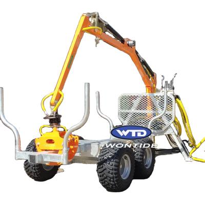 China Machinery Repair Shops Log Crane 350 Trailer Log Timber Atv Tackle CE Certification for sale