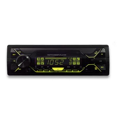 China Car Stereo MP3 Audio With BT FM SD 4RCA Remote Control Auto Radio Radio For Removable 1din Panel for sale